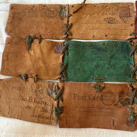 Other Vintage Leather Postcards Lot Poshmark